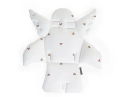 Childhome Coussins Pour Chaise Haute-Ange Coussin Réducteur Universel - Jersey - Hearts