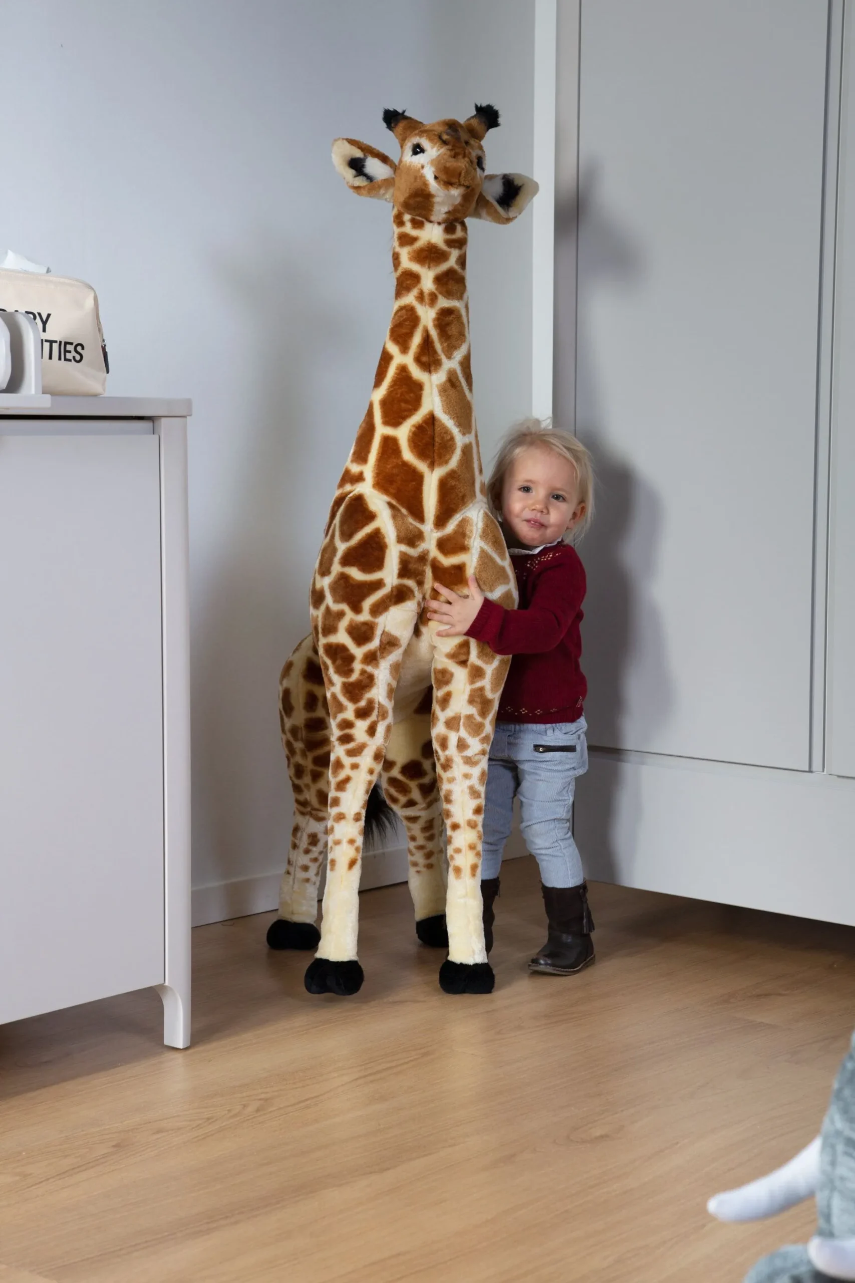 Childhome Animaux Peluche|Animaux Peluche Debout-Animal en peluche 135cm Giraf