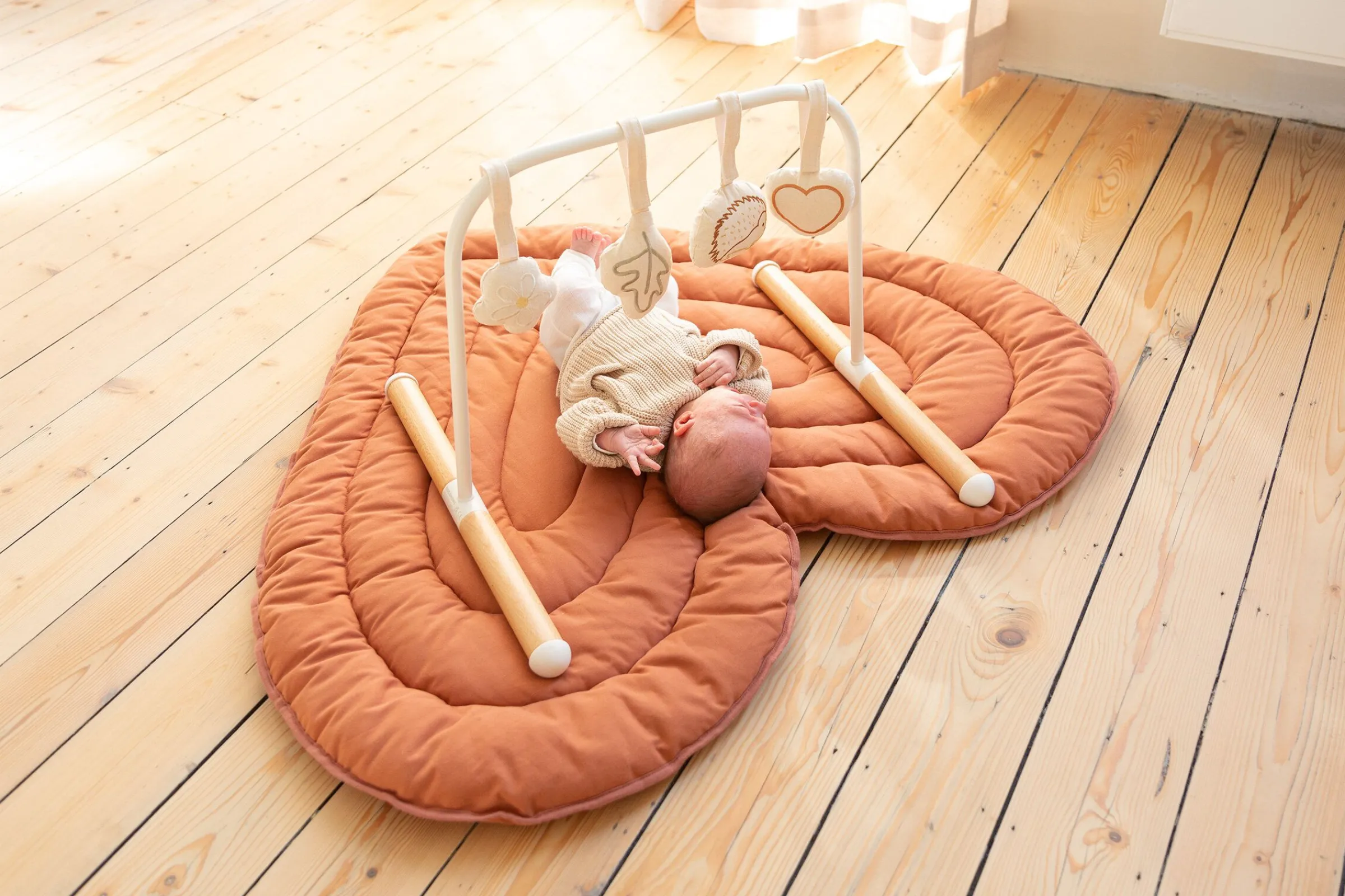 Childhome Jouets-Arche Bébé Figures - Toile - Set De 4 Pcs