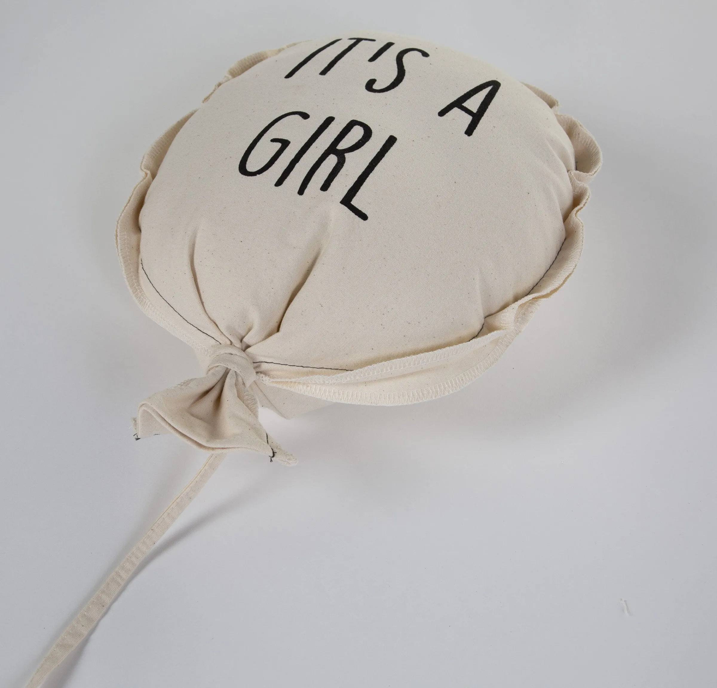 Childhome Articles Décoration Murale-Ballon Toile - It's A Girl - Décoration Murale - 35x26x8 Cm