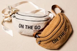 Childhome Banana Bag|Banana Bag-Banana Bag On The Go Sac De Hanche - Teddy Brun