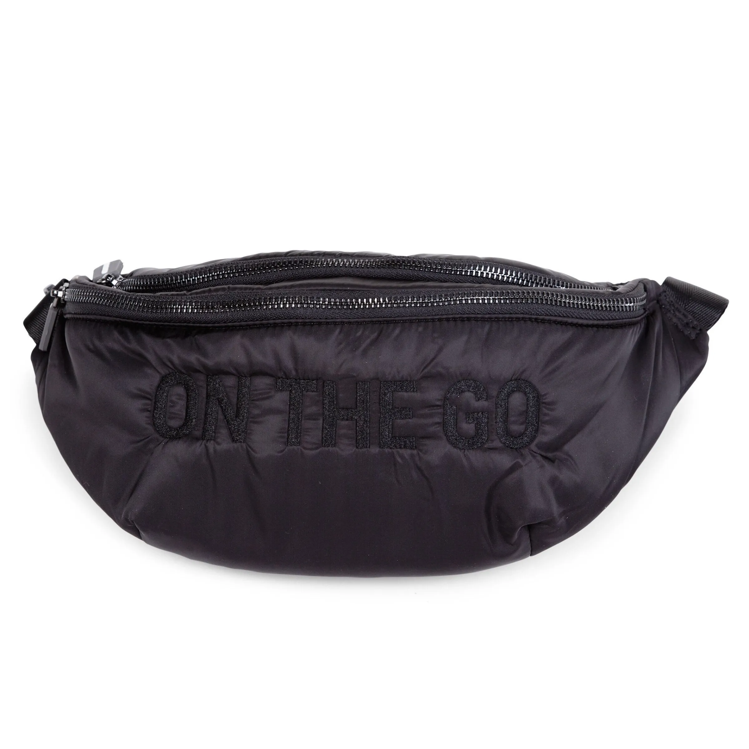 Childhome Banana Bag|Banana Bag-Banana Bag On The Go Sac De Hanche - Matelassé - Noir