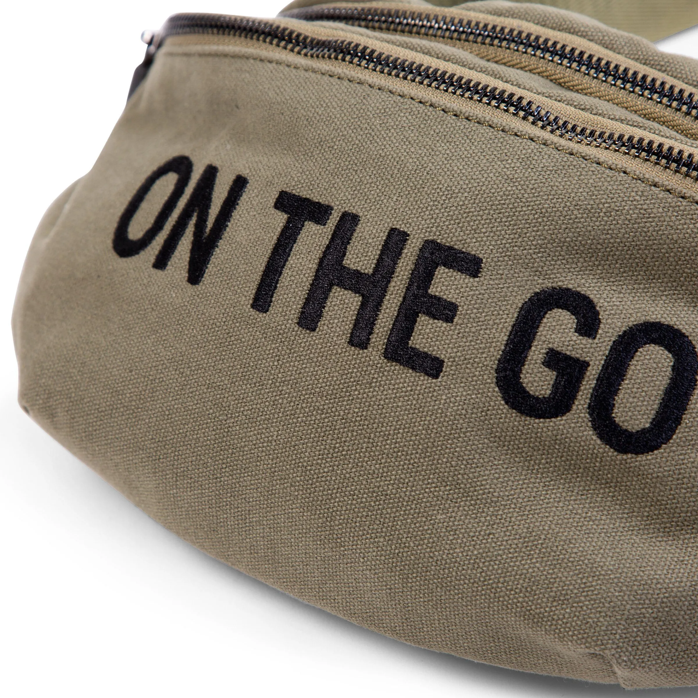 Childhome Banana Bag|Banana Bag-Banana Bag On The Go Sac De Hanche - Toile - Kaki