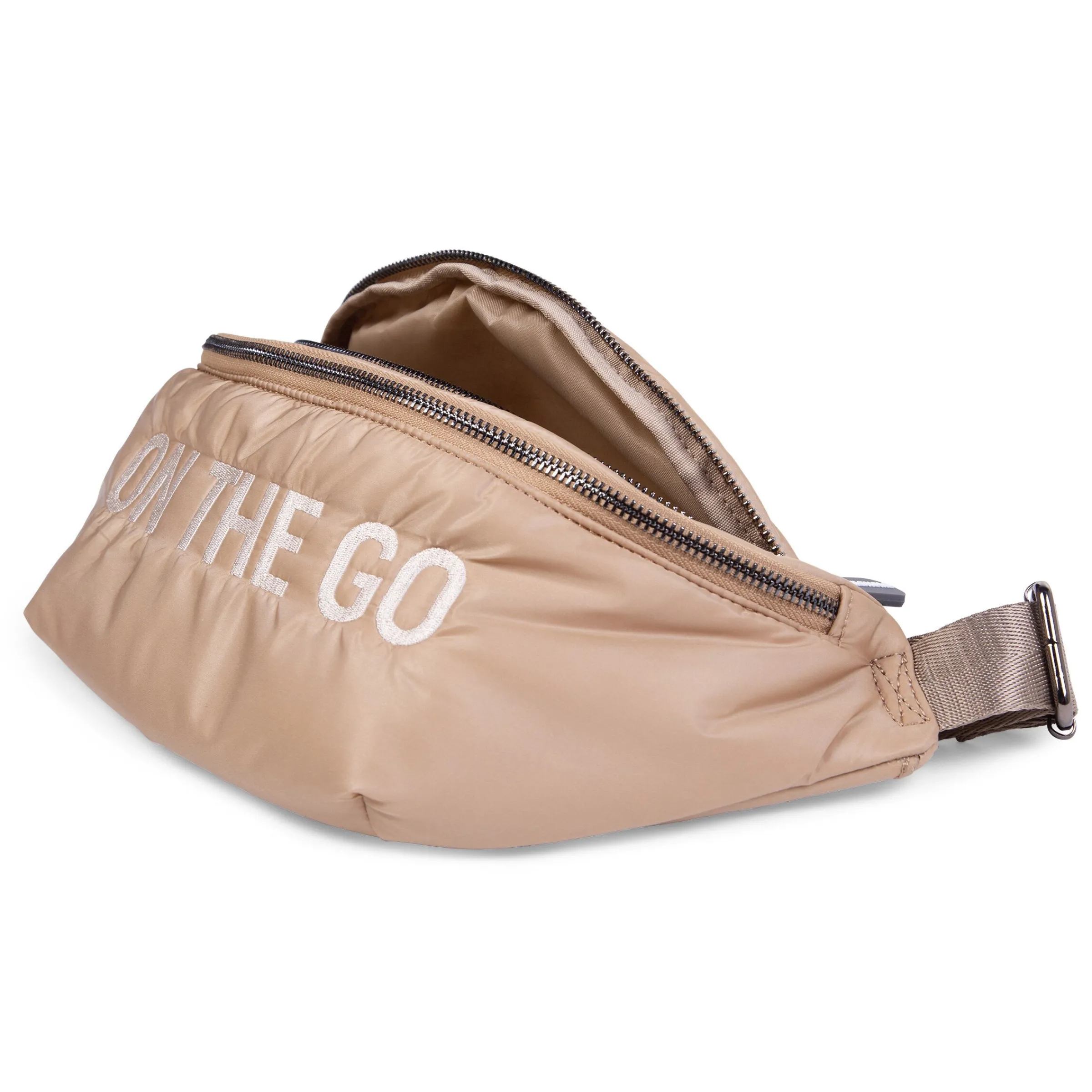 Childhome Banana Bag|Banana Bag-Banana Bag On The Go Sac De Hanche - Matelassé - Beige