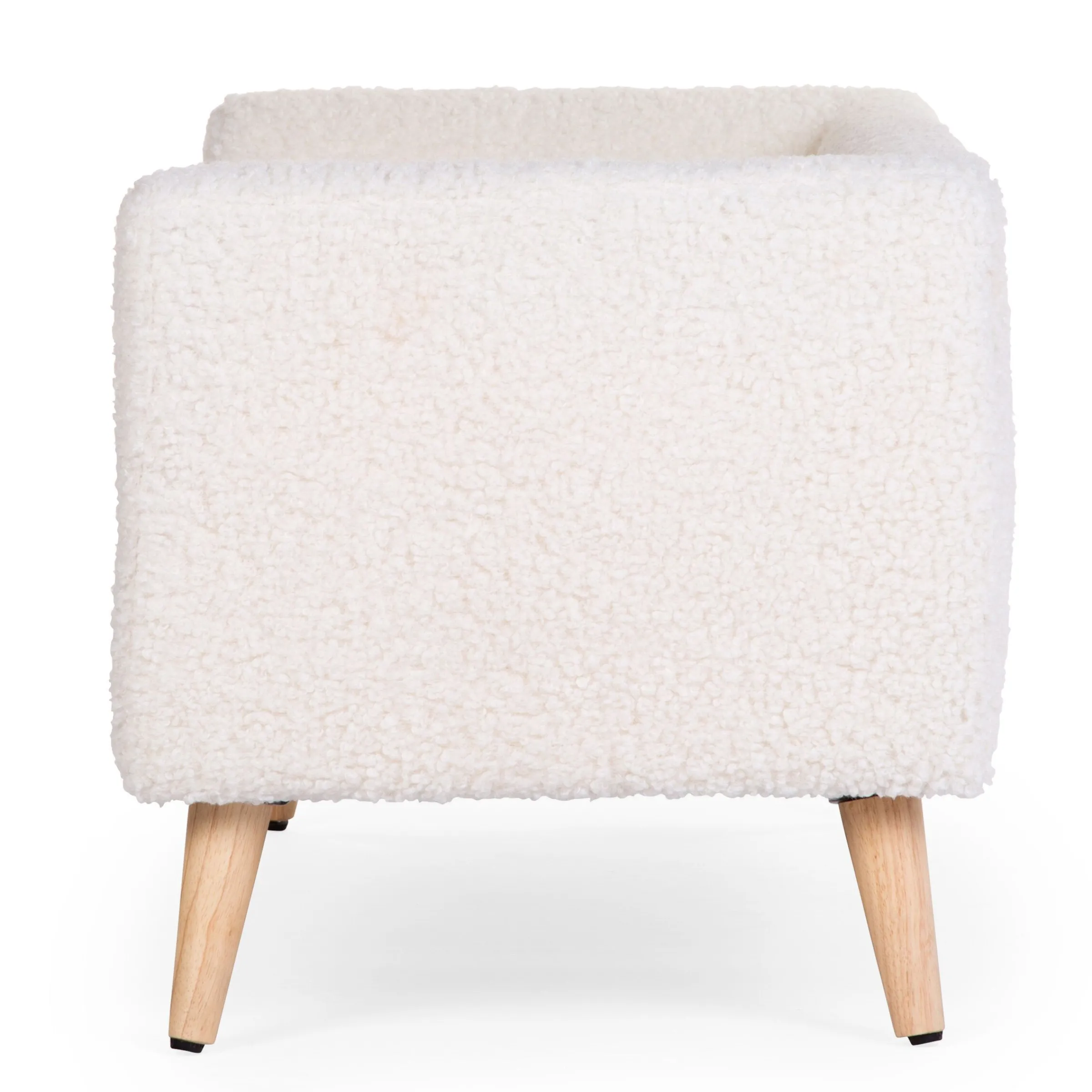 Childhome Chaises Enfants-Banc enfant Teddy offwhite
