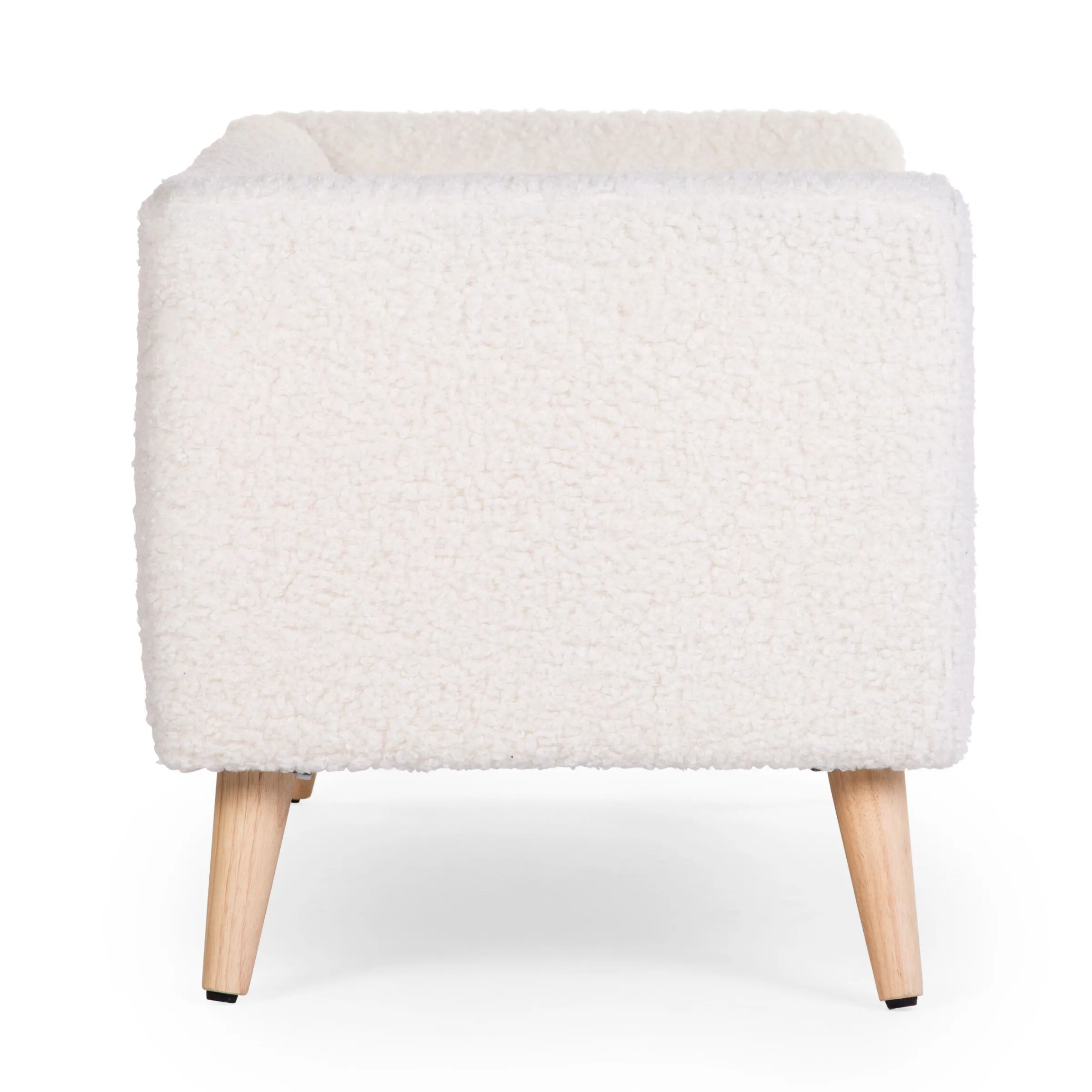 Childhome Chaises Enfants-Banc enfant Teddy offwhite