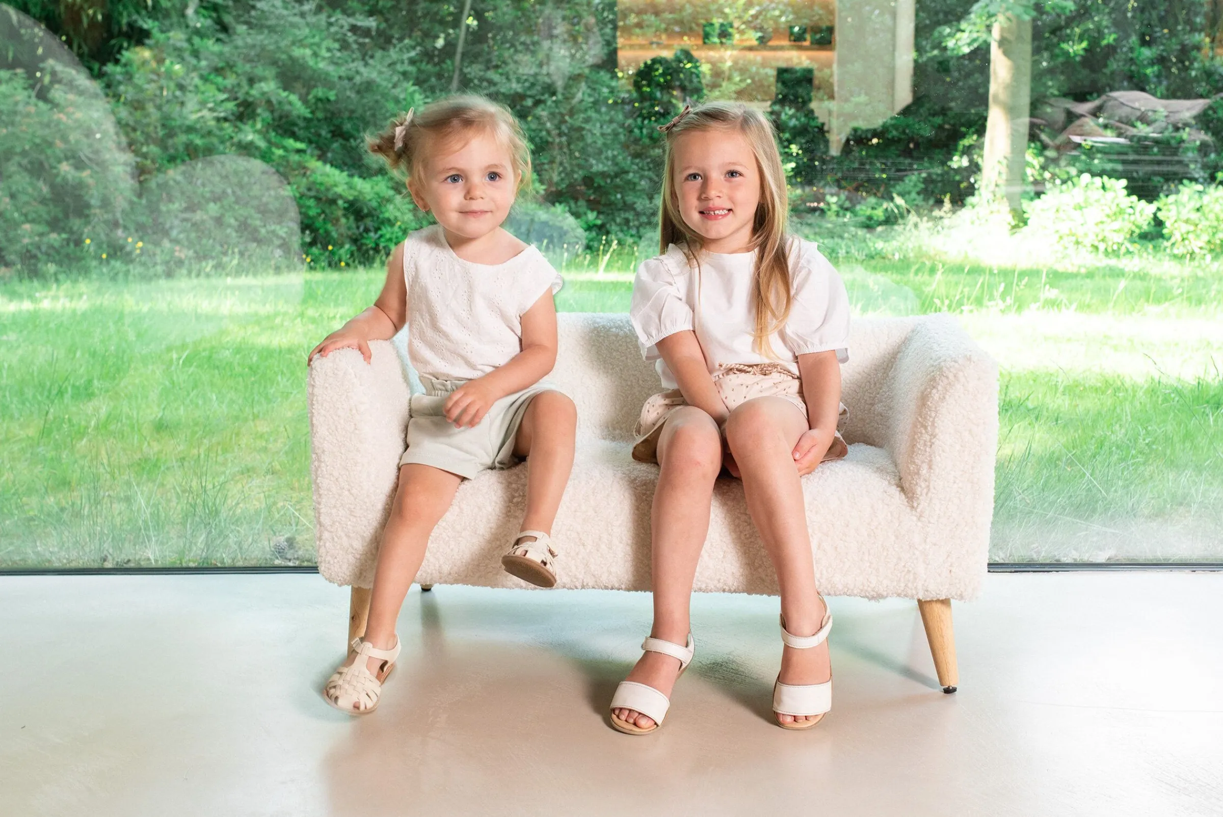 Childhome Chaises Enfants-Banc enfant Teddy offwhite