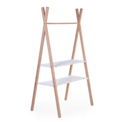 Childhome Cintres & Portes-vêtements|Berceaux & Cododos-Berceau Tipi 50x90 Cm + Etagère