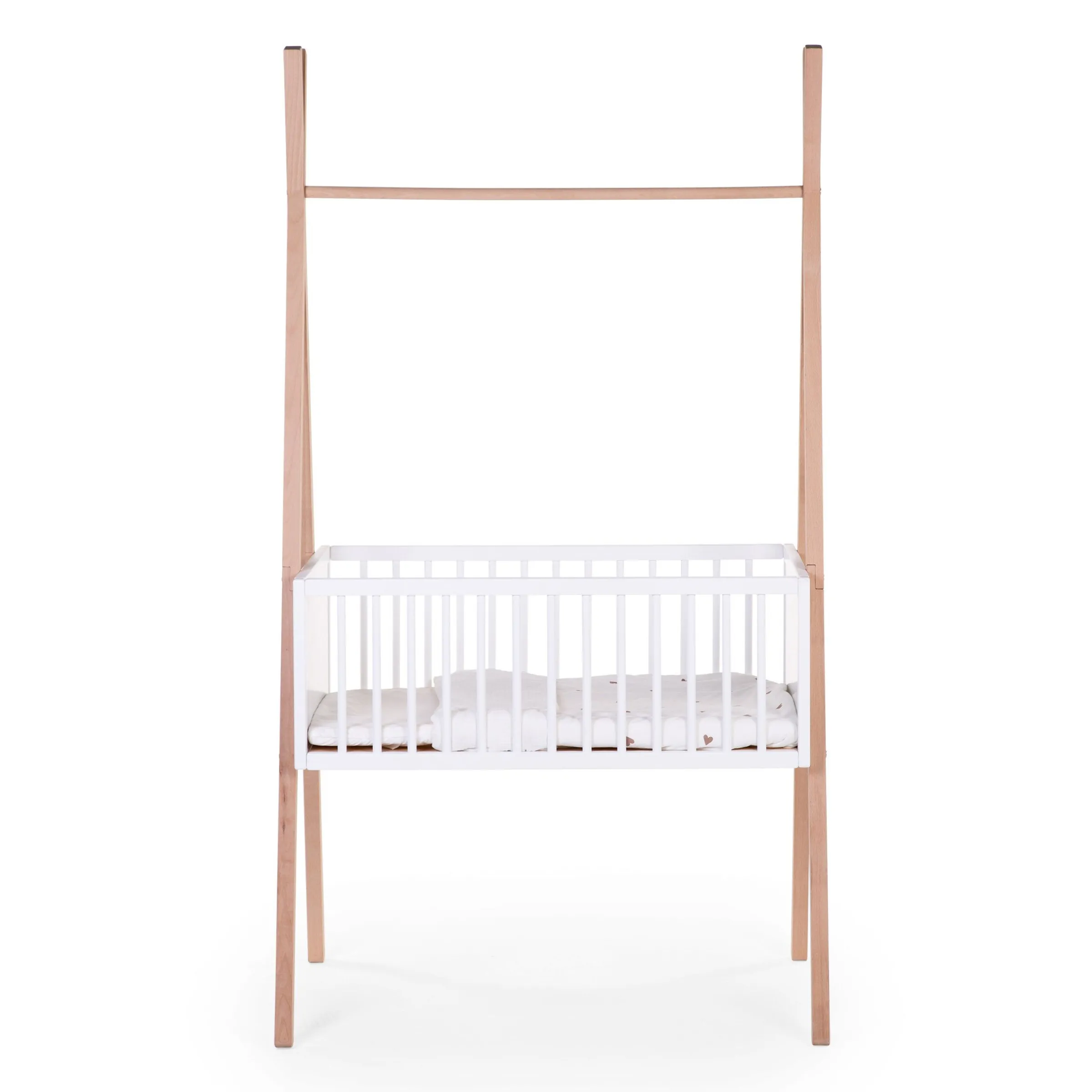 Childhome Cintres & Portes-vêtements|Berceaux & Cododos-Berceau Tipi 50x90 Cm + Etagère