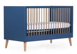Childhome Lits D'enfant Et De Bébé|Bold Blue-Bold Blue - Lit Evolutif - 70x140 Cm + Lattes