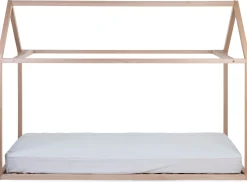 Childhome Lits D'enfant Et De Bébé|Tipi-Cadre de lit 90x200cm Maison naturelle