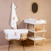 Childhome Capes De Bain-Cape De Bain + Gant - 80x80 Cm - Muslin / Terry Teddy