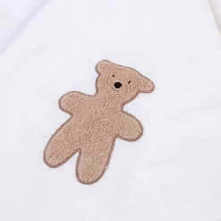 Childhome Capes De Bain-Cape De Bain + Gant - 80x80 Cm - Muslin / Terry Teddy