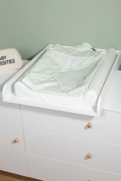 Childhome Capes De Bain-Cape De Bain + Gant - 80x80 Cm - Jersey - Forêt - Mousseline