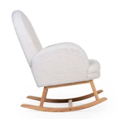 Childhome Fauteuils À Bascule-Chaise A Bascule - Teddy - Ecru