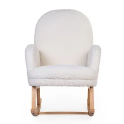 Childhome Fauteuils À Bascule-Chaise A Bascule - Teddy - Ecru