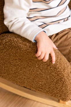 Childhome Fauteuils À Bascule|Chaises Enfants-Chaise A Bascule Pour Enfants - Teddy - Brun Naturel