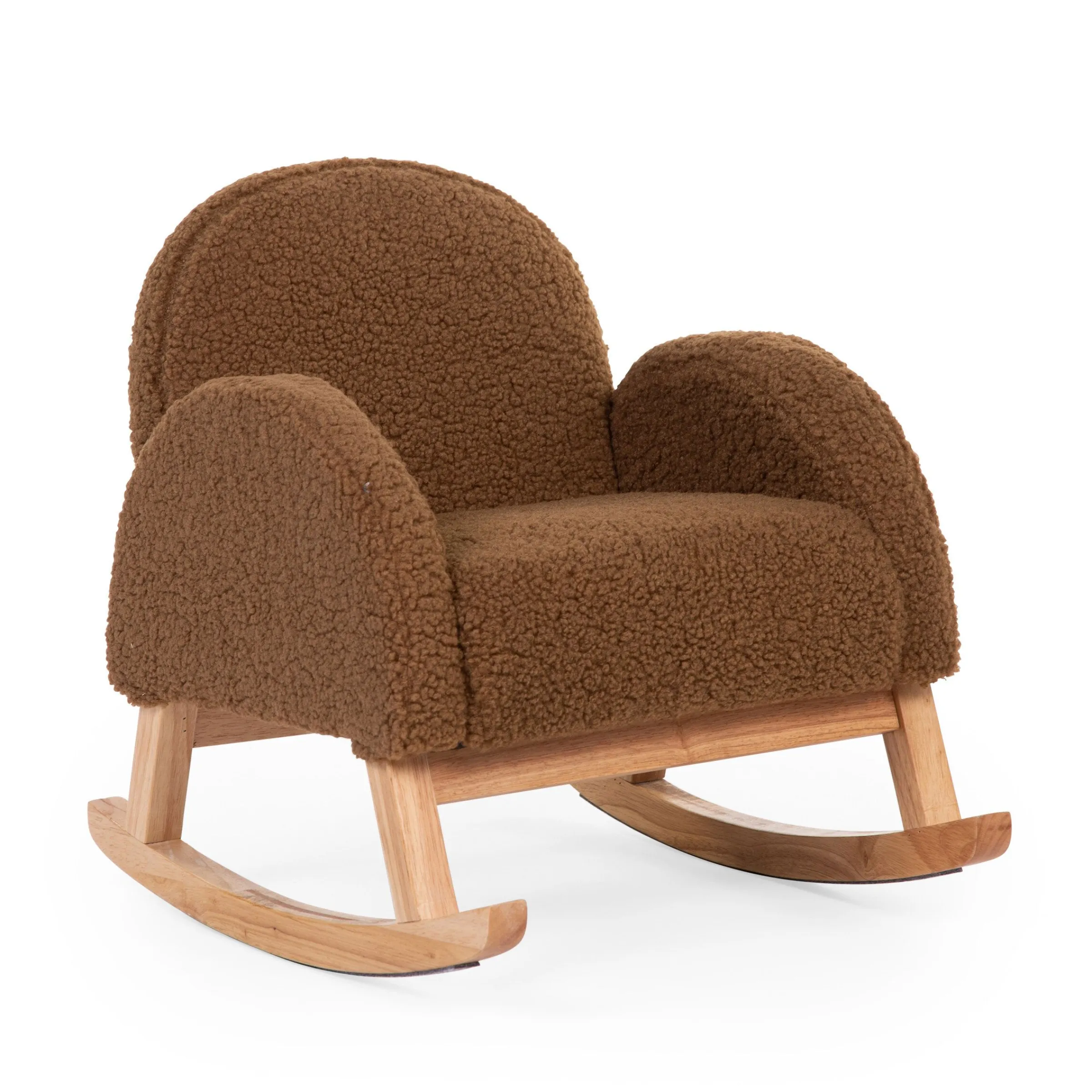 Childhome Fauteuils À Bascule|Chaises Enfants-Chaise A Bascule Pour Enfants - Teddy - Brun Naturel