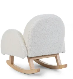 Childhome Chaises Enfants|Fauteuils À Bascule-Chaise A Bascule Pour Enfants - Teddy - Ecru Naturel
