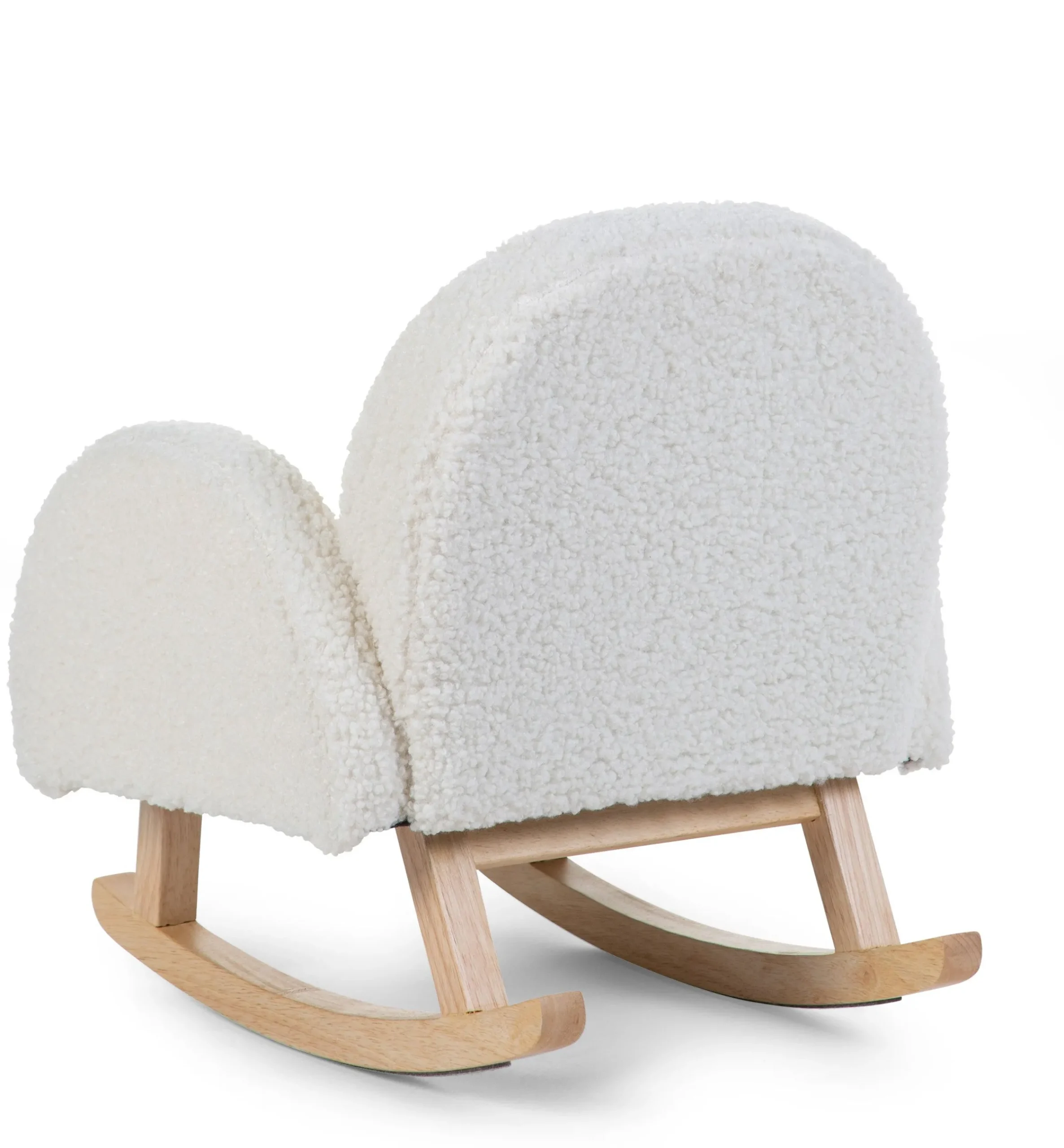 Childhome Chaises Enfants|Fauteuils À Bascule-Chaise A Bascule Pour Enfants - Teddy - Ecru Naturel