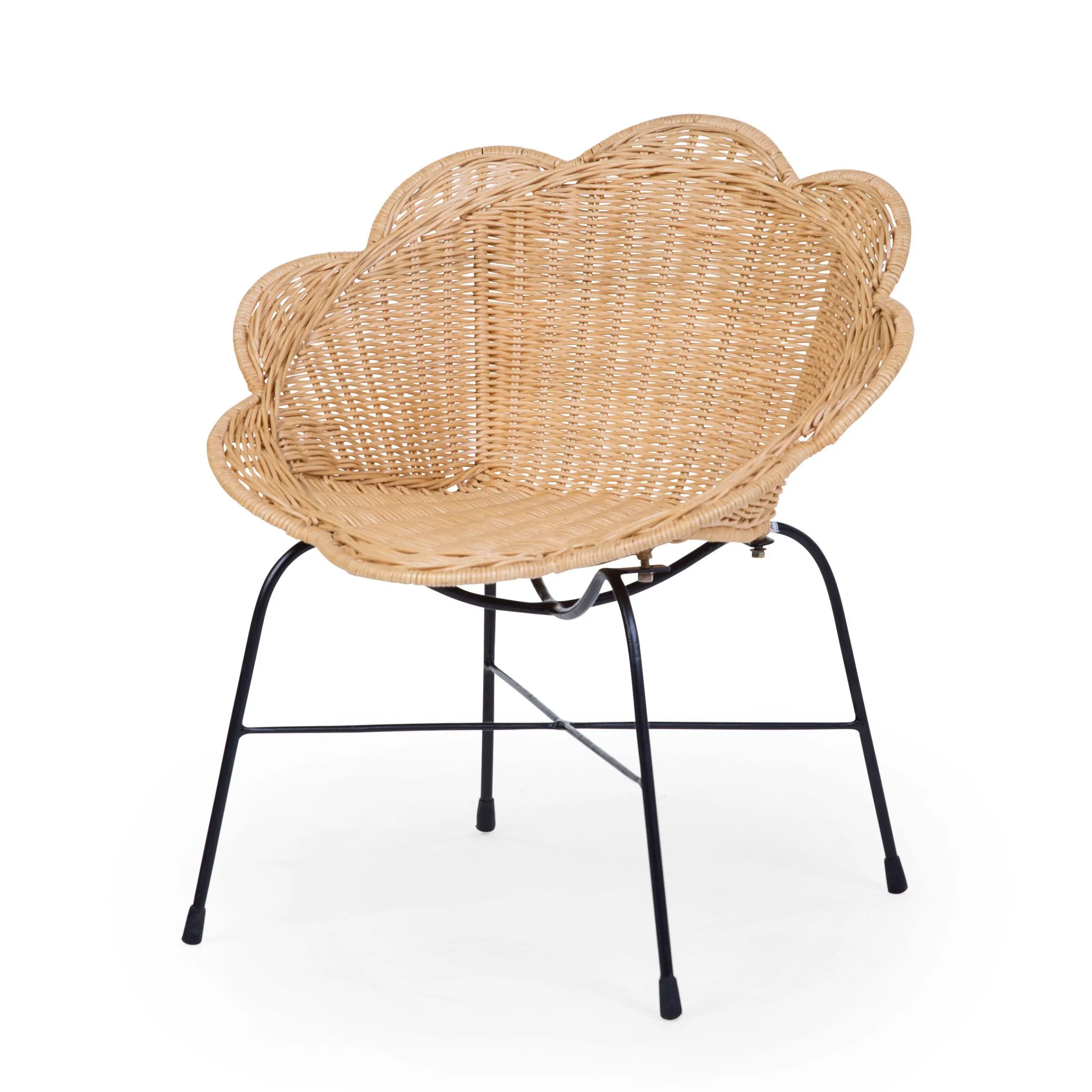 Childhome Chaises Enfants-Chaise enfant Fleur en rotin