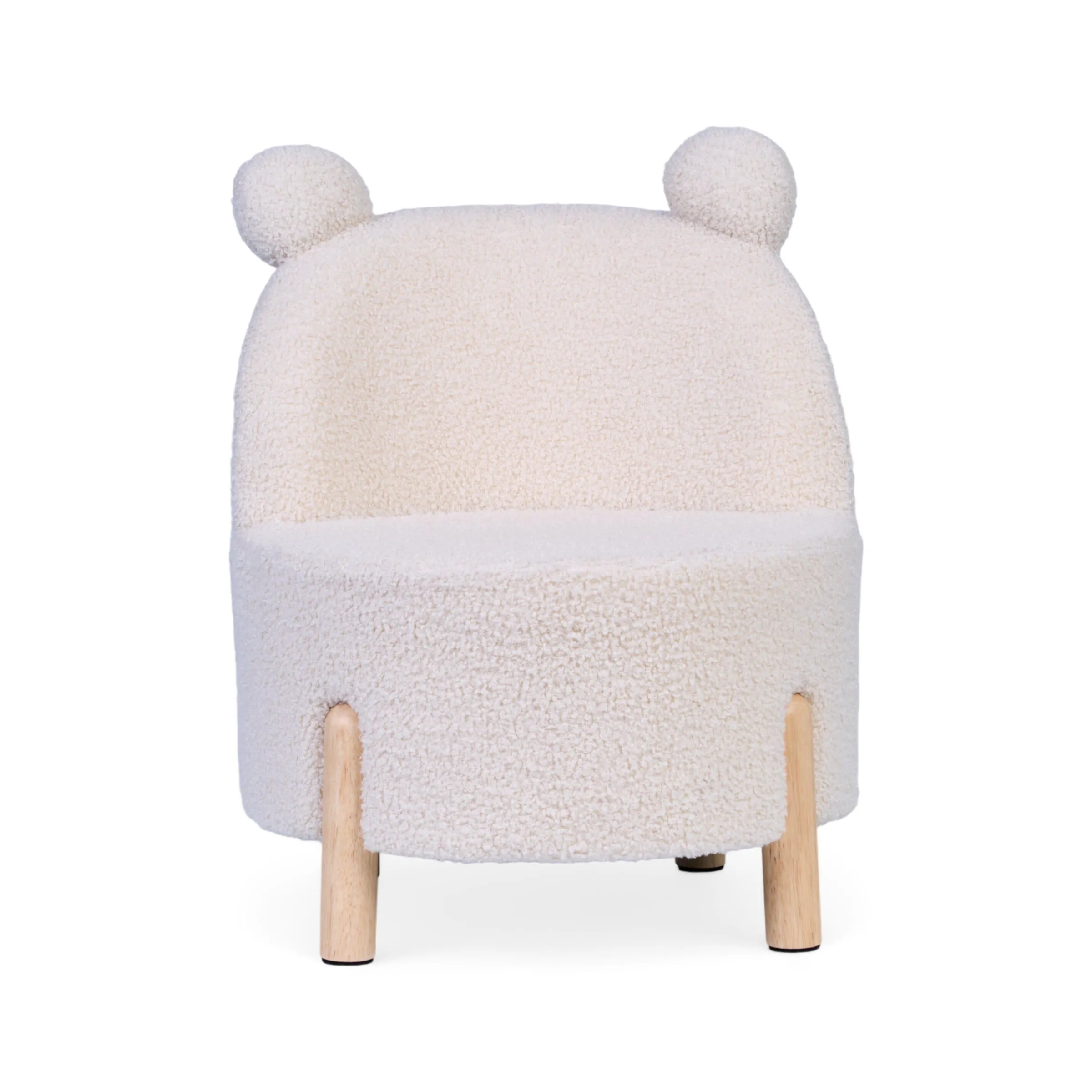 Childhome Chaises Enfants-Chaise Pour Enfants - Teddy - Ecru Naturel
