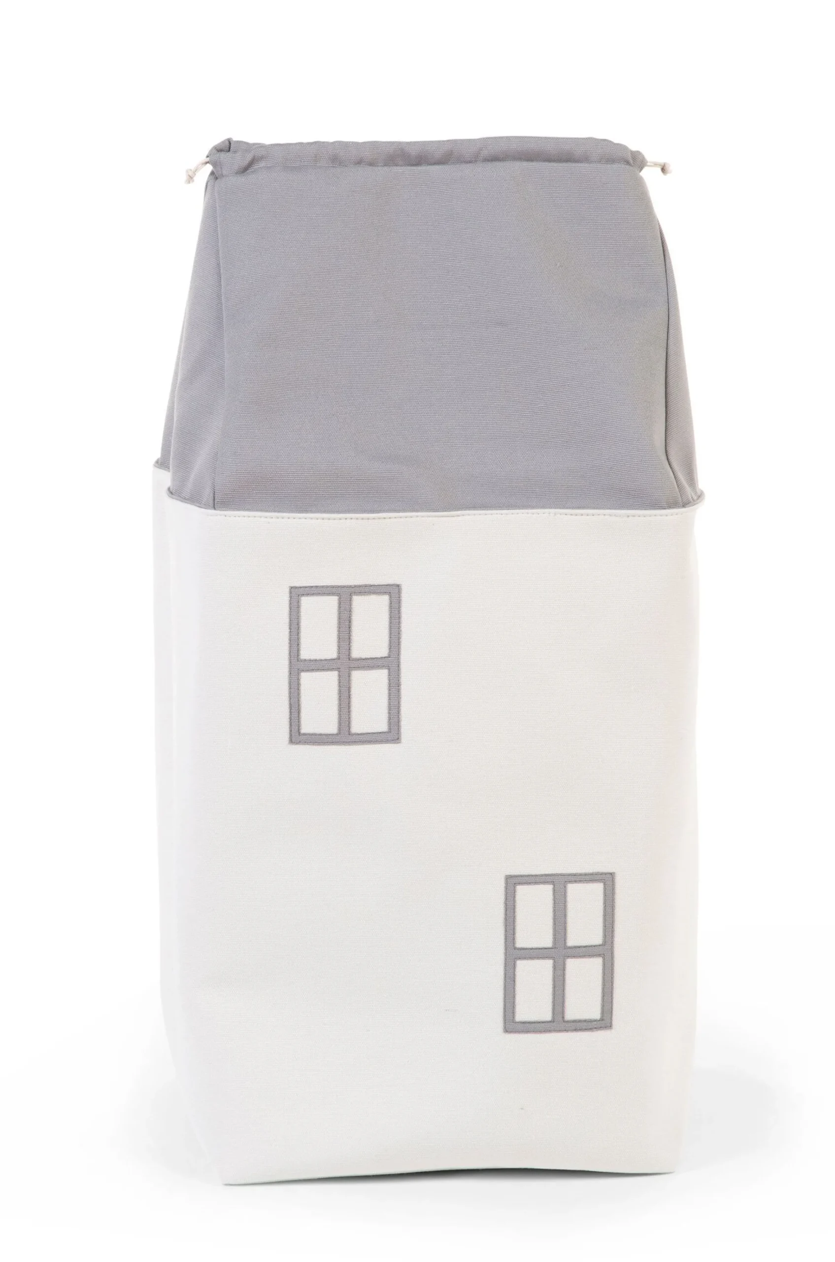 Childhome Paniers De Rangement-Coffre à jouets House gris cassé