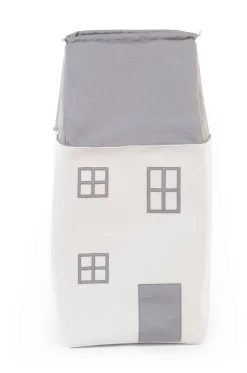 Childhome Paniers De Rangement-Coffre à jouets House gris cassé