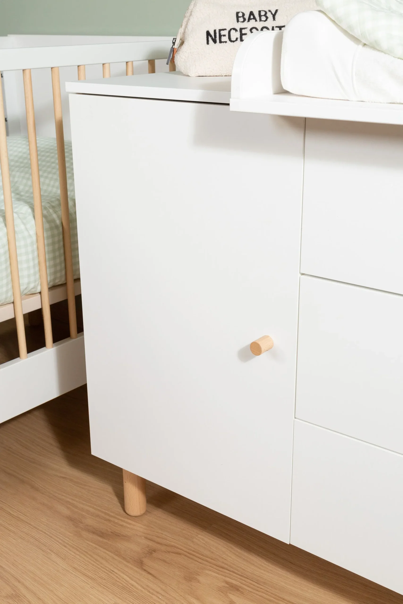 Childhome Commodes|Wonder White-Commode 4 tiroirs Wonder white