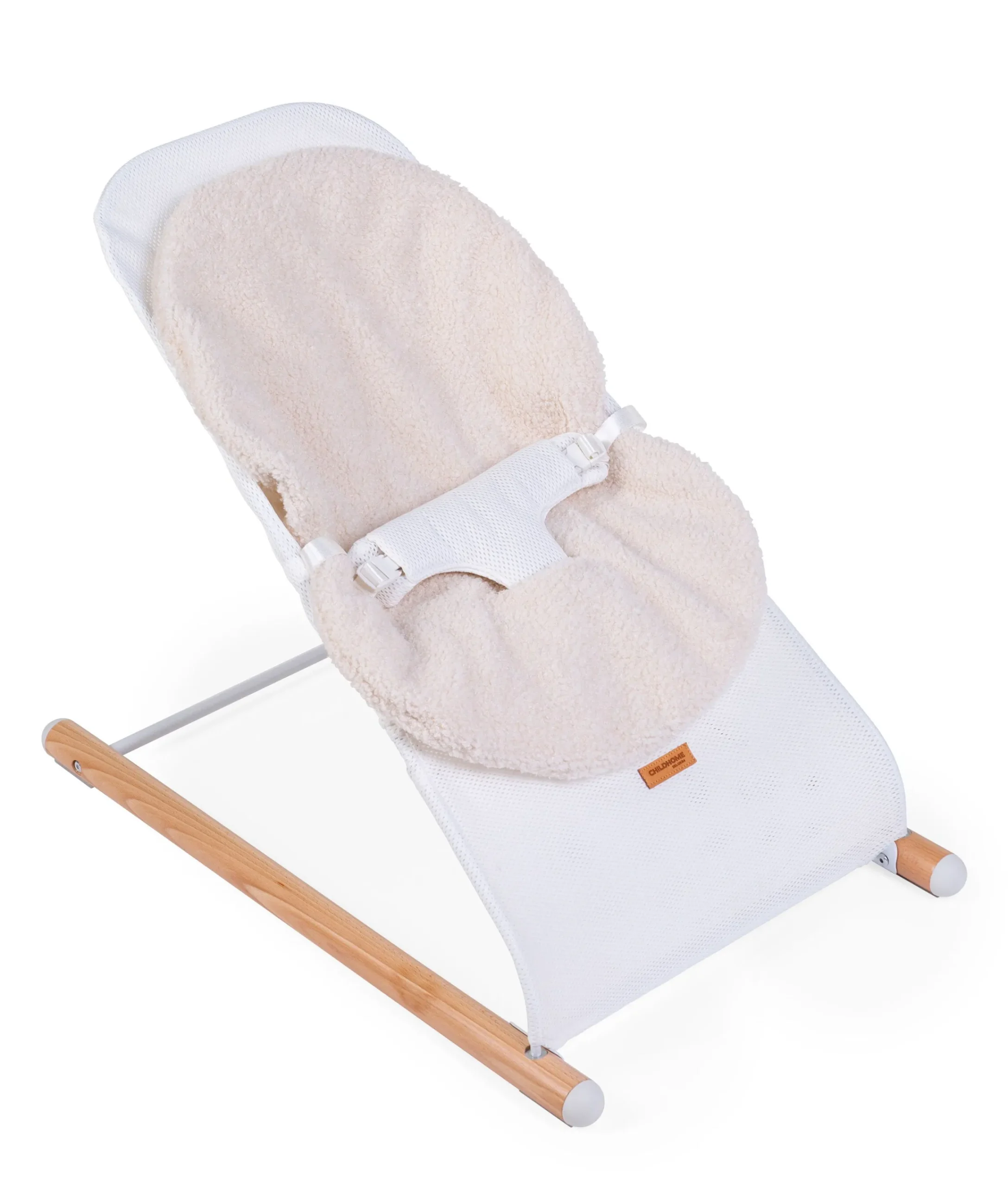 Childhome Habillages-Coussin à langer - Teddy - Ecru