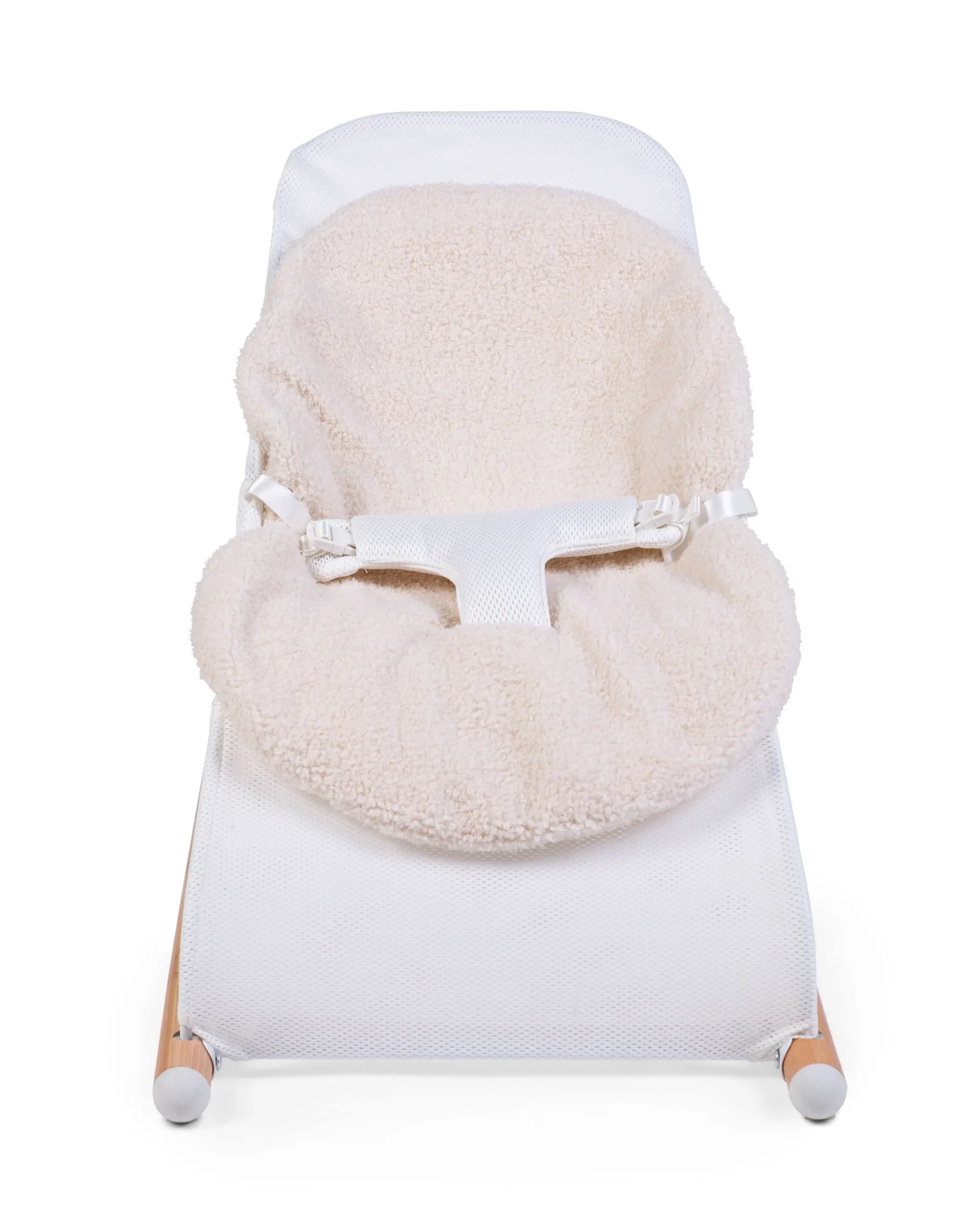 Childhome Habillages-Coussin à langer - Teddy - Ecru