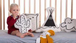 Childhome Coussins Décoratifs-Coussin Décoratif - Toile - Nuage