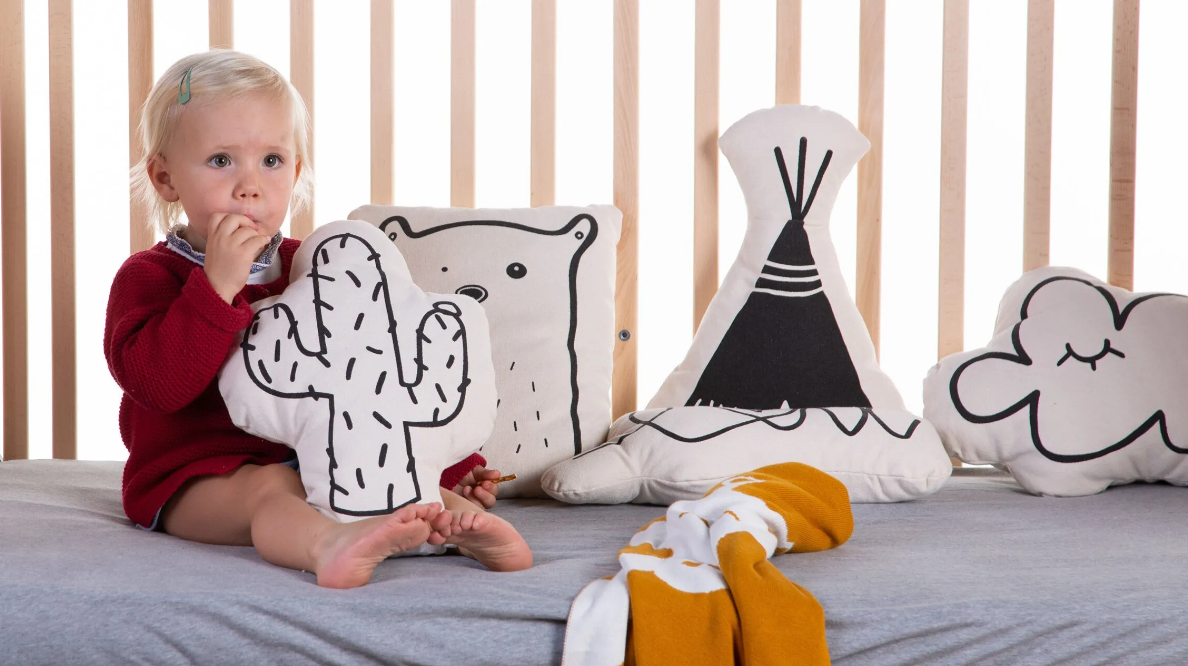 Childhome Coussins Décoratifs-Coussin Décoratif - Toile - Nuage