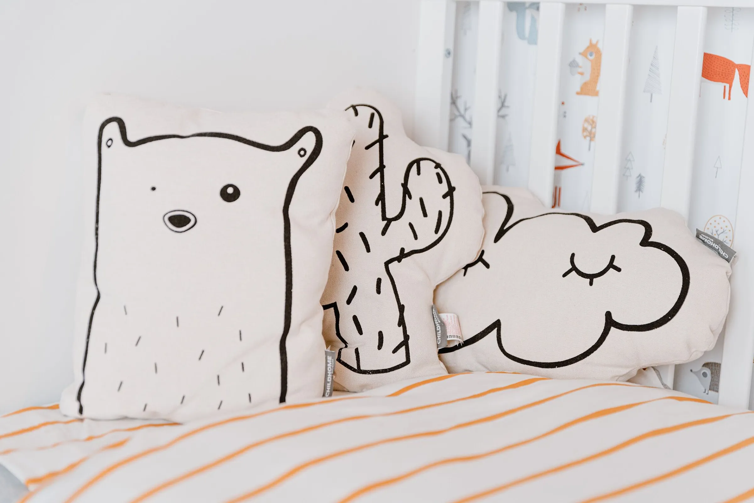 Childhome Coussins Décoratifs-Coussin Décoratif - Toile - Nuage