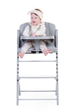 Childhome Coussins Pour Chaise Haute|Evosit-Coussin De Chaise Evosit - Jersey - Gris