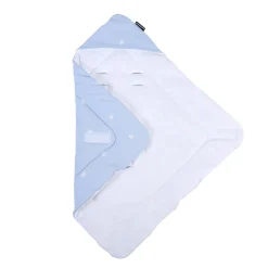 Childhome Couvertures Enveloppantes-Couverture Enveloppante Universelle - 75x75 cm - Mousseline
