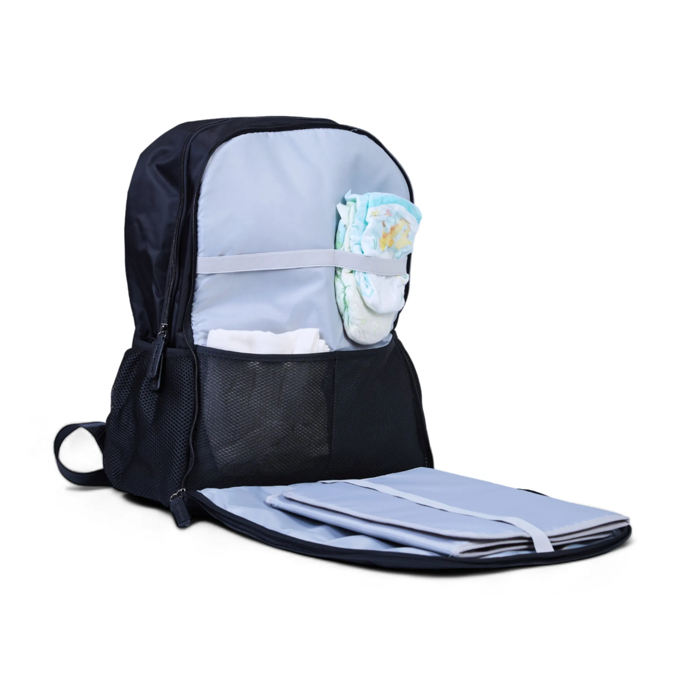 Childhome Daddy Bag|Daddy Bag-Daddy Bag Sac A Dos À Langer - Noir