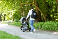 Childhome Daddy Bag|Daddy Bag-Daddy Bag Sac A Dos À Langer - Noir