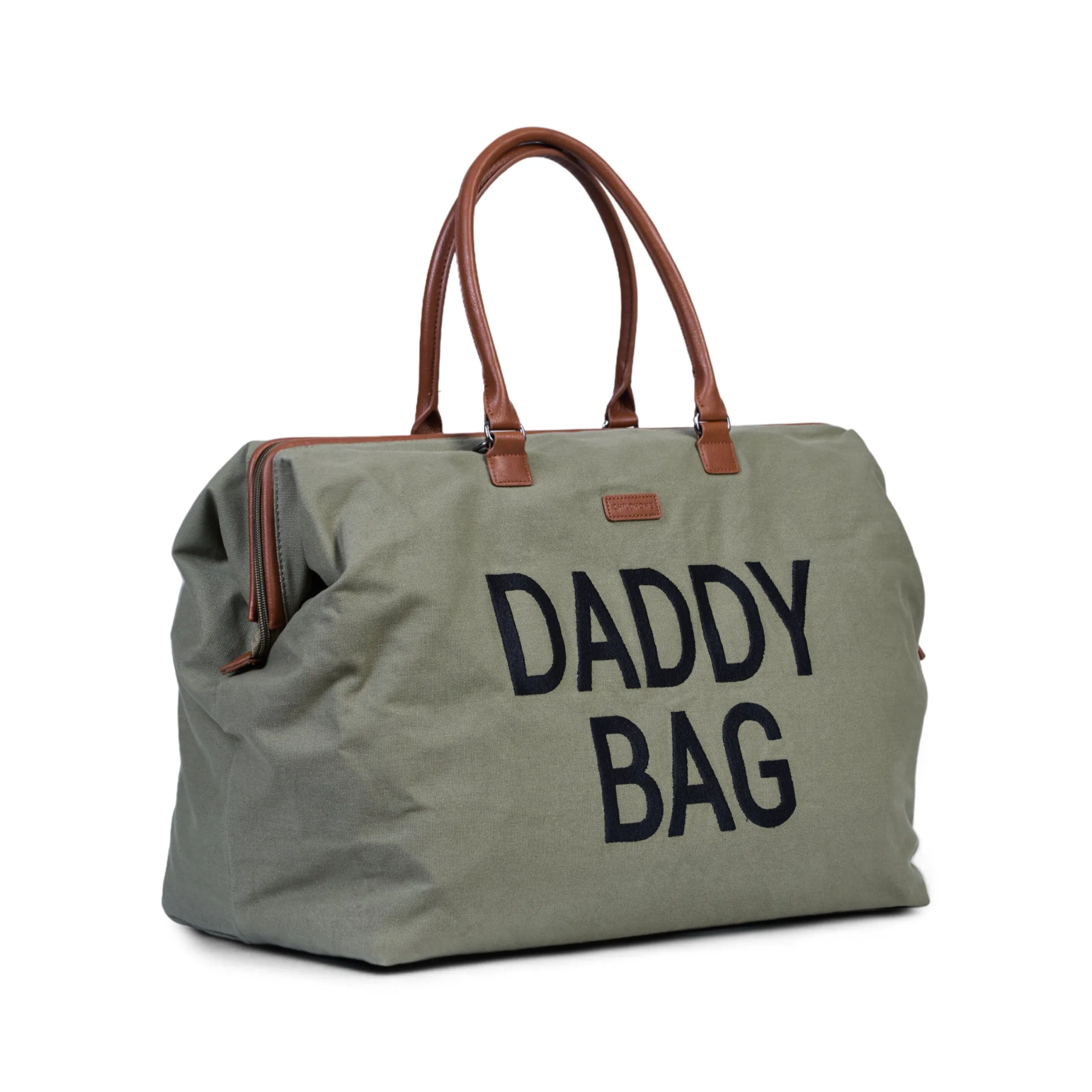 Childhome Daddy Bag|Daddy Bag-Daddy Bag Sac A Langer - Toile - Kaki