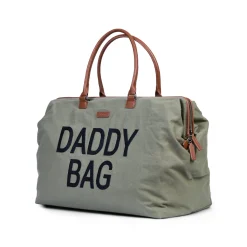 Childhome Daddy Bag|Daddy Bag-Daddy Bag Sac A Langer - Toile - Kaki