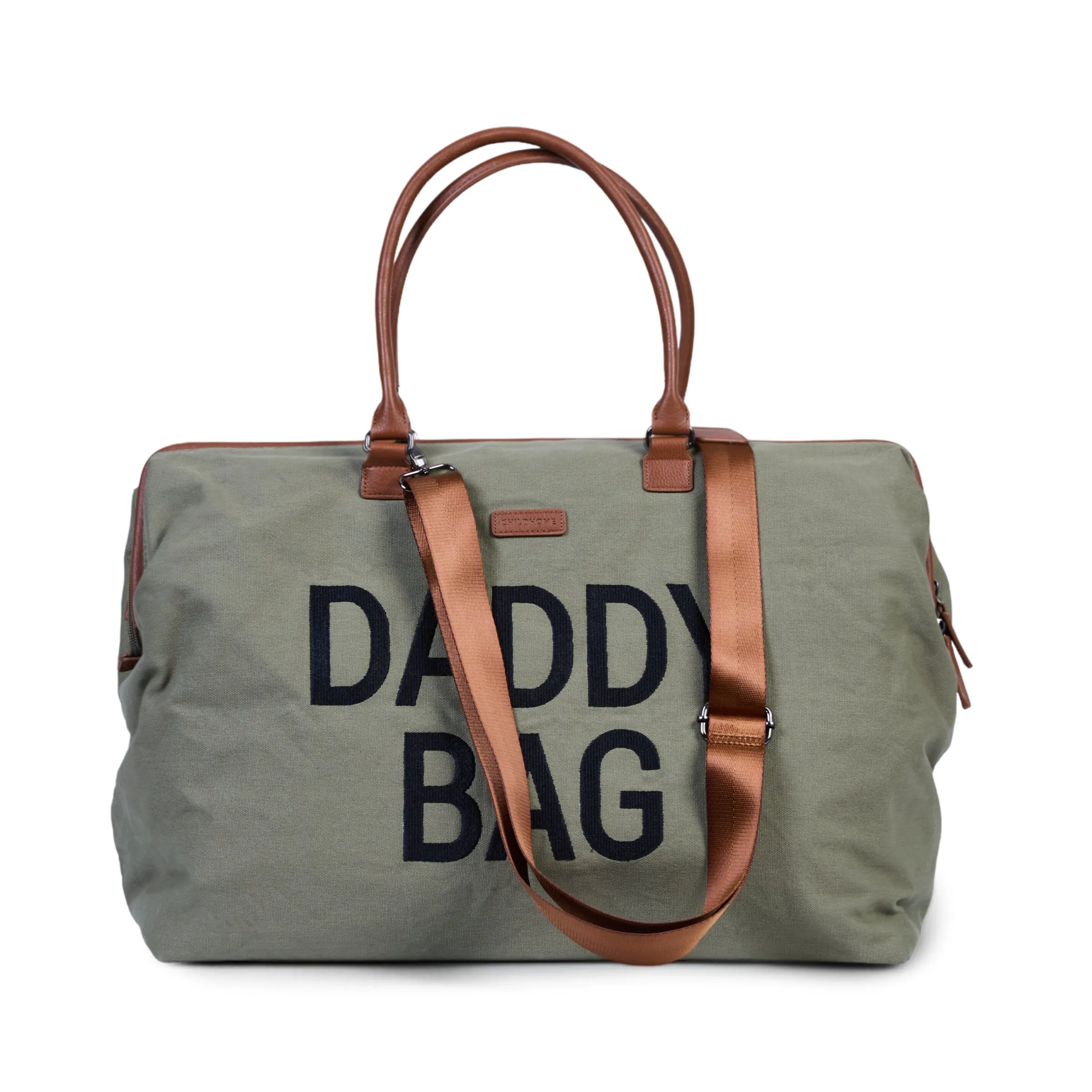 Childhome Daddy Bag|Daddy Bag-Daddy Bag Sac A Langer - Toile - Kaki