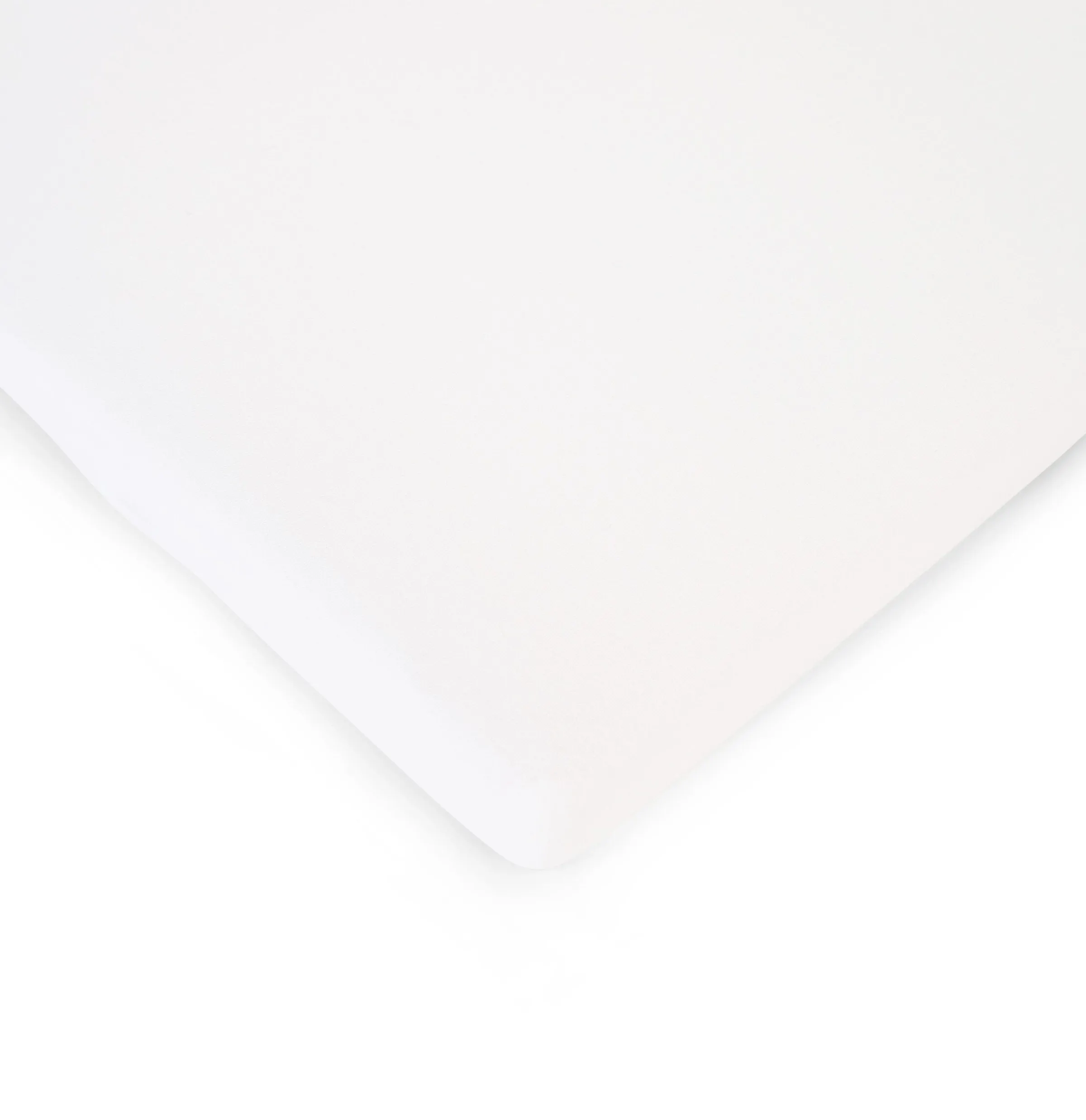 Childhome Draps Housses-Drap Housse Lit Bébé - 70x140 Cm - Coton Bio - Blanc