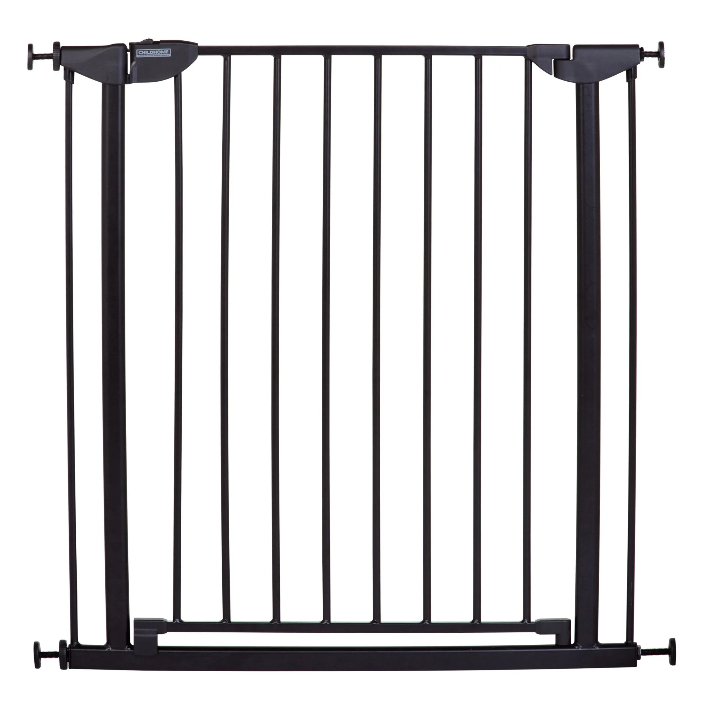 Childhome Portes De Sécurité-Eltra Barriere De Porte Pressure - 75-81 Cm - Métal - Noir