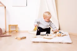 Childhome Jouets-Ensemble de 8 instruments de musique + organisateur