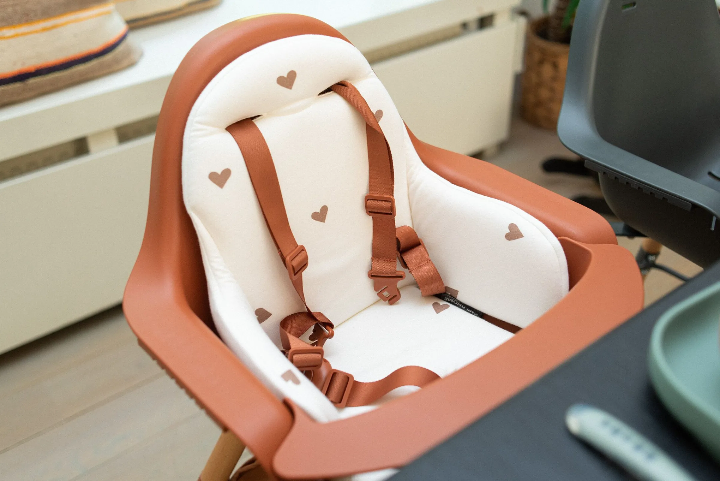 Childhome Evolu-Evolu 2 Chaise Haute - Réglable En Hauteur (50-75 Cm/*90 Cm)