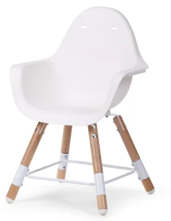 Childhome Evolu-Evolu Chaise Haute - Réglable En Hauteur (50-75 Cm/*90 Cm) -