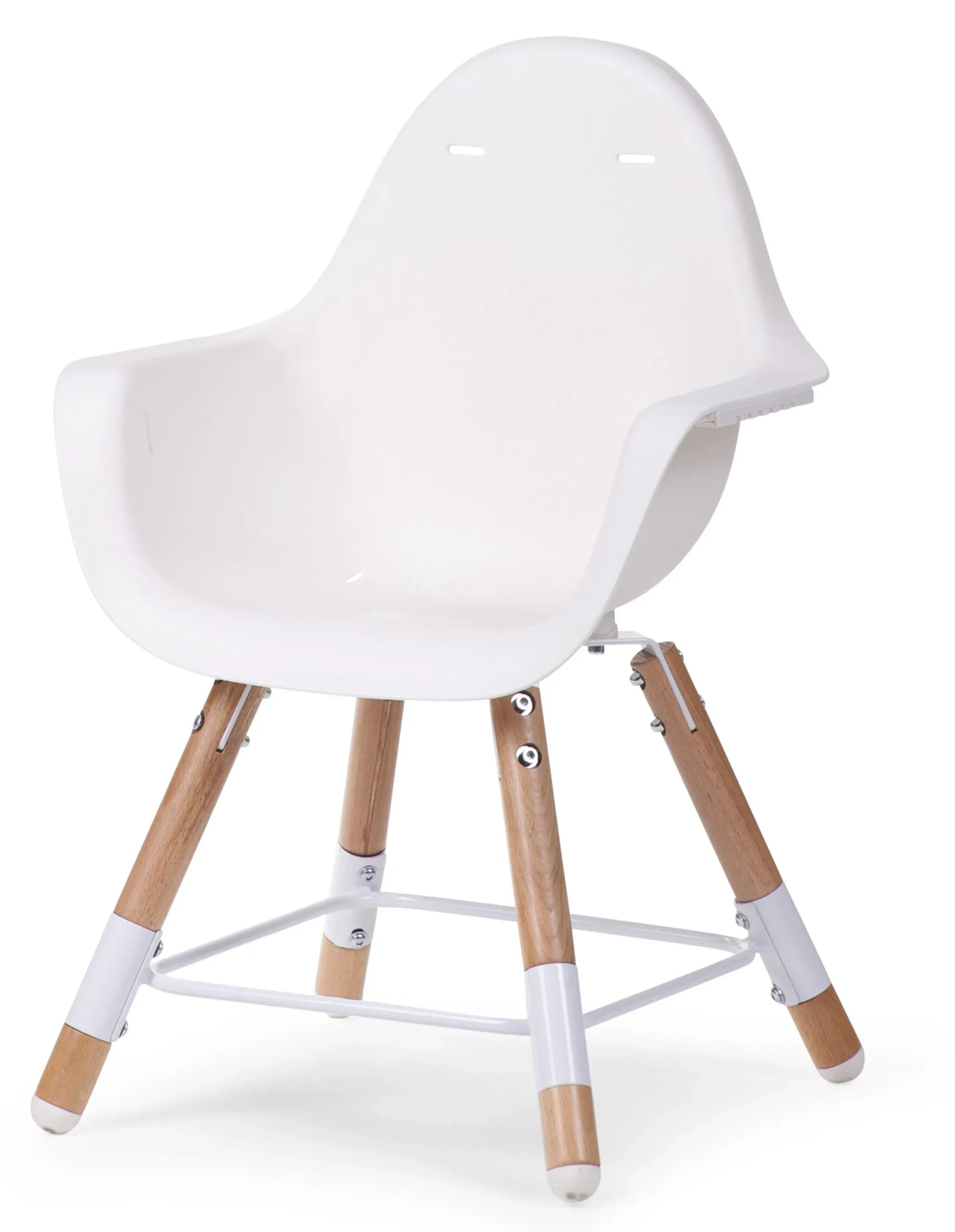 Childhome Evolu-Evolu Chaise Haute - Réglable En Hauteur (50-75 Cm/*90 Cm) -