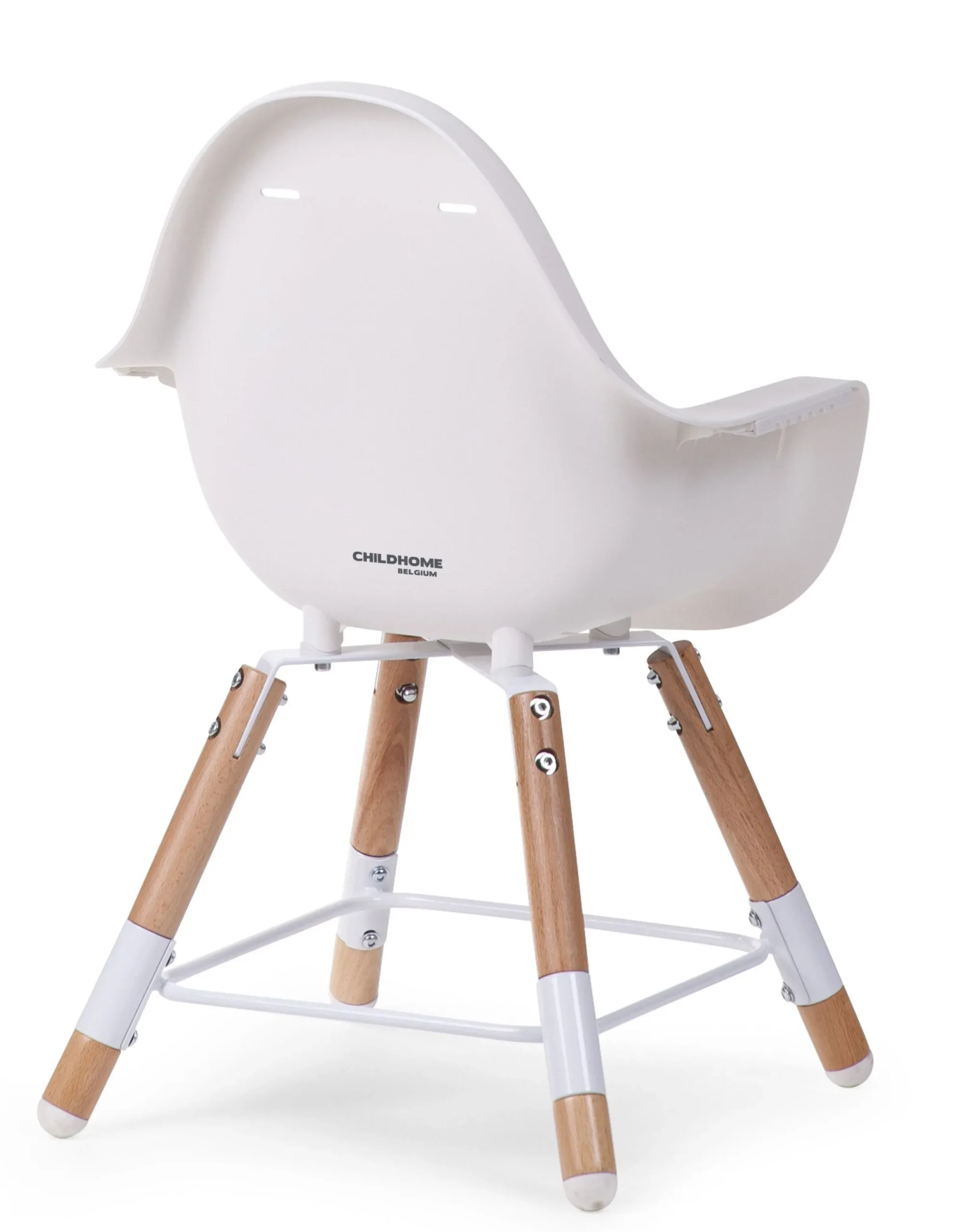 Childhome Evolu-Evolu Chaise Haute - Réglable En Hauteur (50-75 Cm/*90 Cm) -
