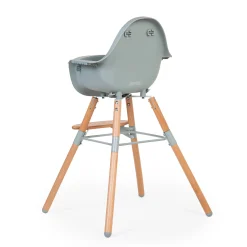 Childhome Evolu-Evolu Chaise Haute - Réglable En Hauteur (50-75 Cm/*90 Cm) -