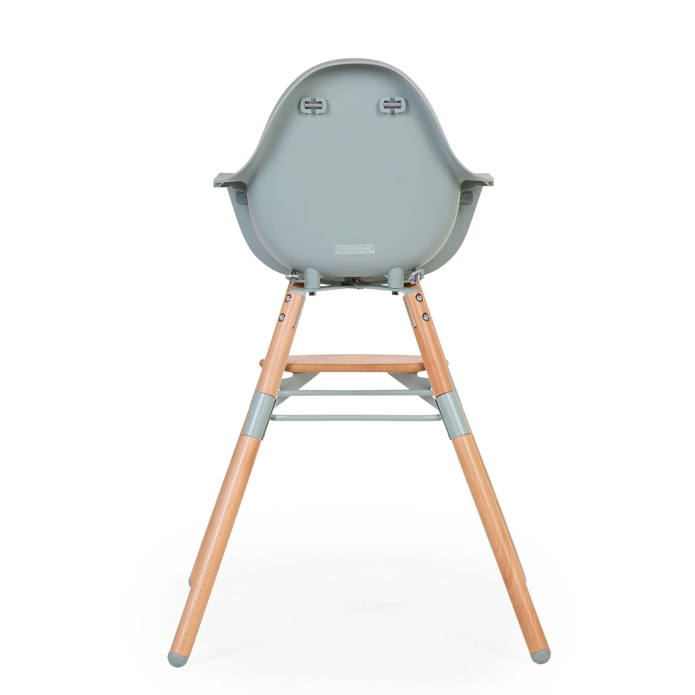 Childhome Evolu-Evolu Chaise Haute - Réglable En Hauteur (50-75 Cm/*90 Cm) -